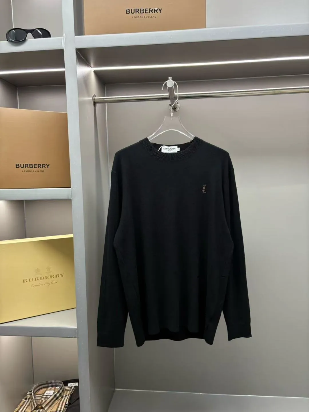 YSL New Arrival Same Style ， Factory New Arrival Versatile : Black White Royal Blue Size：L-4XL